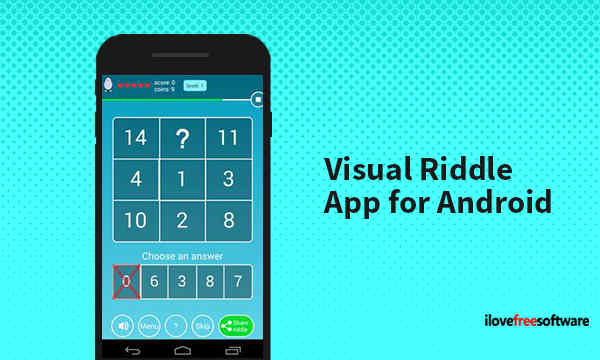 Free Visual Riddle App for Android, Solve Riddle With Signs