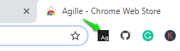 agille extension icon