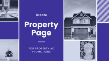 Create Free Property Page for Property Ad Promotions with MyDoors