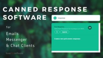 Free Canned Response Software for Emails, Messengers, Chat Clients