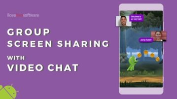 Free Group Screen Sharing Apps with Video Chat for Android