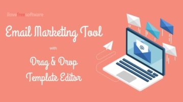 Free Email Marketing Tool from HubSpot with Drag and Drop Template Builder