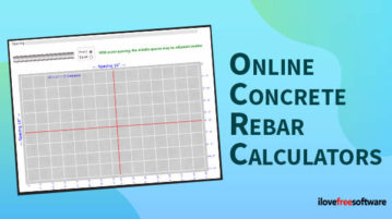 online concrete rebar calculators