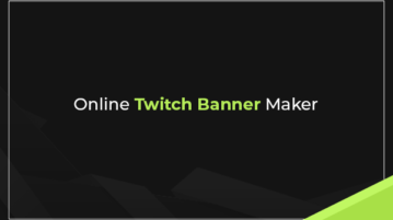 online twitch banner maker