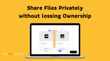 How to Share Files Privately without Losing Ownership?