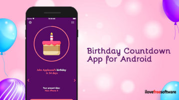 Birthday Countdown App for Android