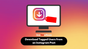 Download Tagged Users from instagram in Excel