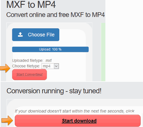 File-converter-online mxf to mp4