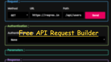 Free Open Source Online API Request Builder
