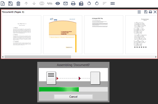 Merge Multiple PDF Files Page by Page