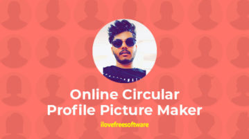 Online Circular Profile Picture Maker