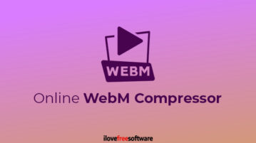 Online WebM Compressor