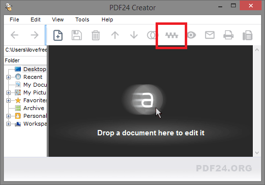 PDF24 Creator Zipper Free