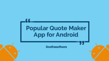 Popular Quote Maker App for Android