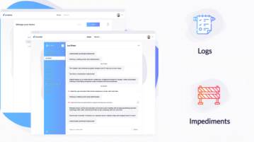 Track Daily Scrum Meetings with Impediments, Notes Scrumbs