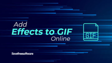 add effects to GIF online