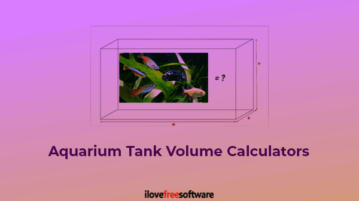 aquarium tank volume calculators