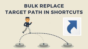 How to Bulk Replace Target Path in Shortcuts on Windows?