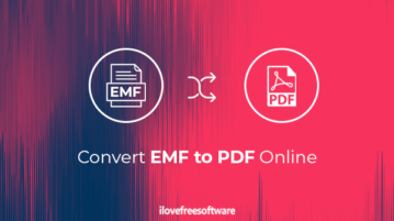 convert emf to pdf online