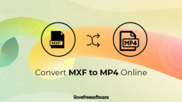 convert mxf to mp4 online