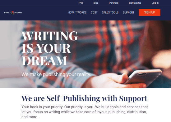 Online Platforms to Self Publish Your Book draft2digitals