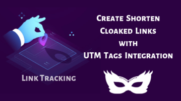 Free click Tracking Service with Link Cloaking, UTM Tags Integration
