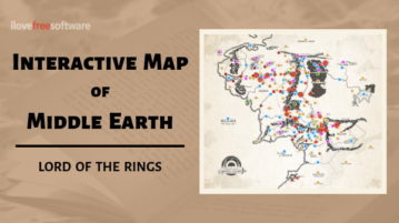 Interactive Map of Middle Earth to Explore Places from Lords of the Rings