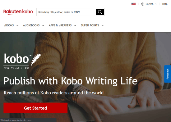 Online Platforms to Self Publish Your Book kobo