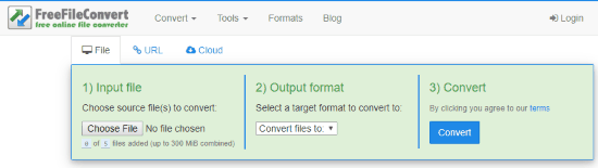 online EPS to PSD converter