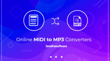 online midi to mp3 converters