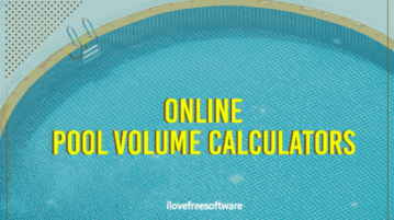 online pool volume calculators