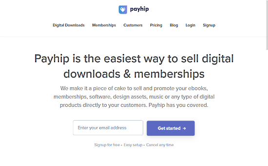 Online Platforms to Self Publish Your Book payhip