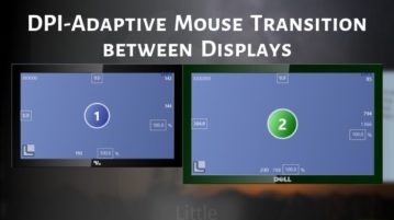 Use DPI-adaptive Mouse Transition between Displays on Windows 10