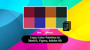 Copy Color Palettes to Sketch, Figma, Adobe XD
