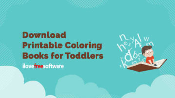 Download Printable Coloring Books for Toddlers