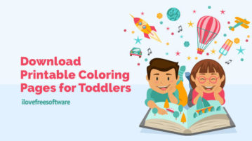 Download Printable Coloring Pages for Toddlers