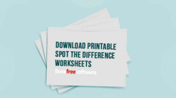 Download Printable Spot the Difference Worksheets