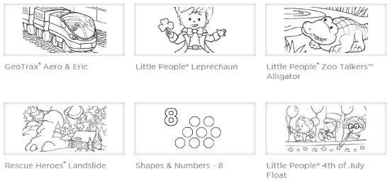 Download printable coloring pages for toddlers