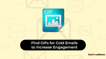 Find GIFs for cold emails to increase engagement