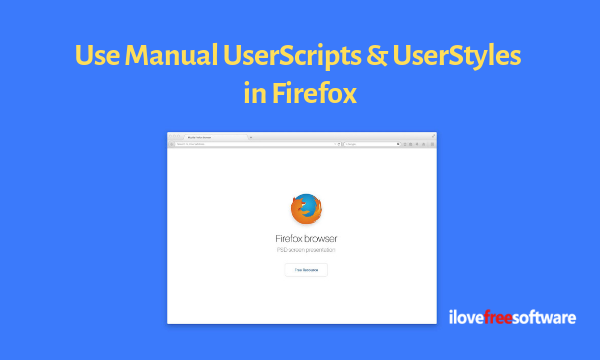 How To Use Userscripts Userstyles With FireMonkey In Firefox 