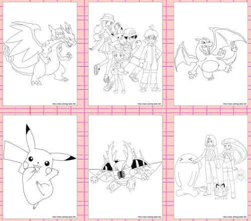 download pokemon coloring pages