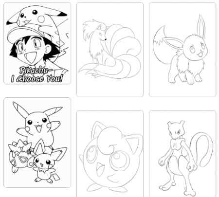 download pokemon coloring pages