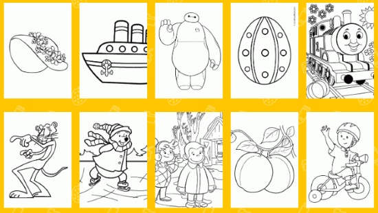 download printable coloring pages