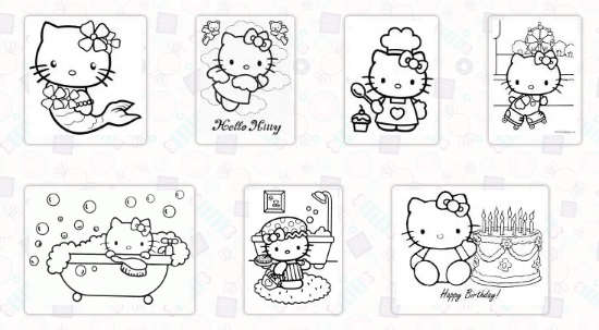download printable coloring pages for girls