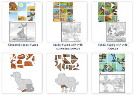 download printable jigsaw puzzle sheets