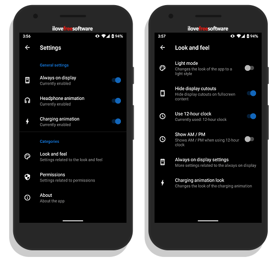 enable always on display on Android