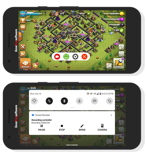 record game audio with gameplay in Android