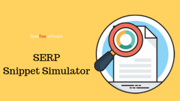 Free SERP Snippet Simulator Tool for SERP Preview of Any Website