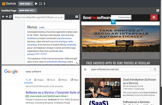 split screen browser to open multiple websites side by side