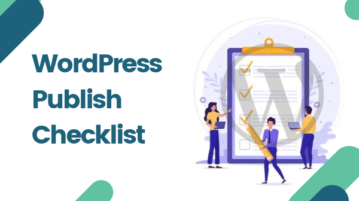 WordPress Publish Checklist Plugin